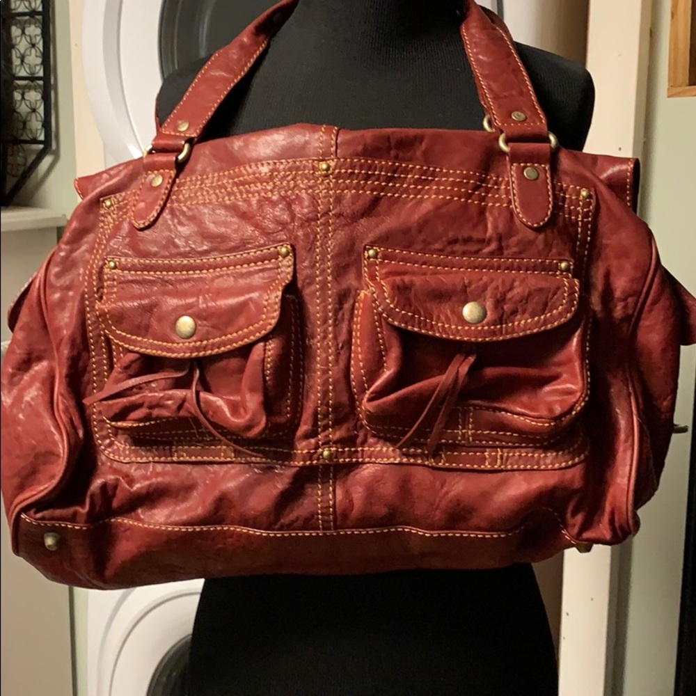 Cynthia Rowley duffle left/ hobo style bag